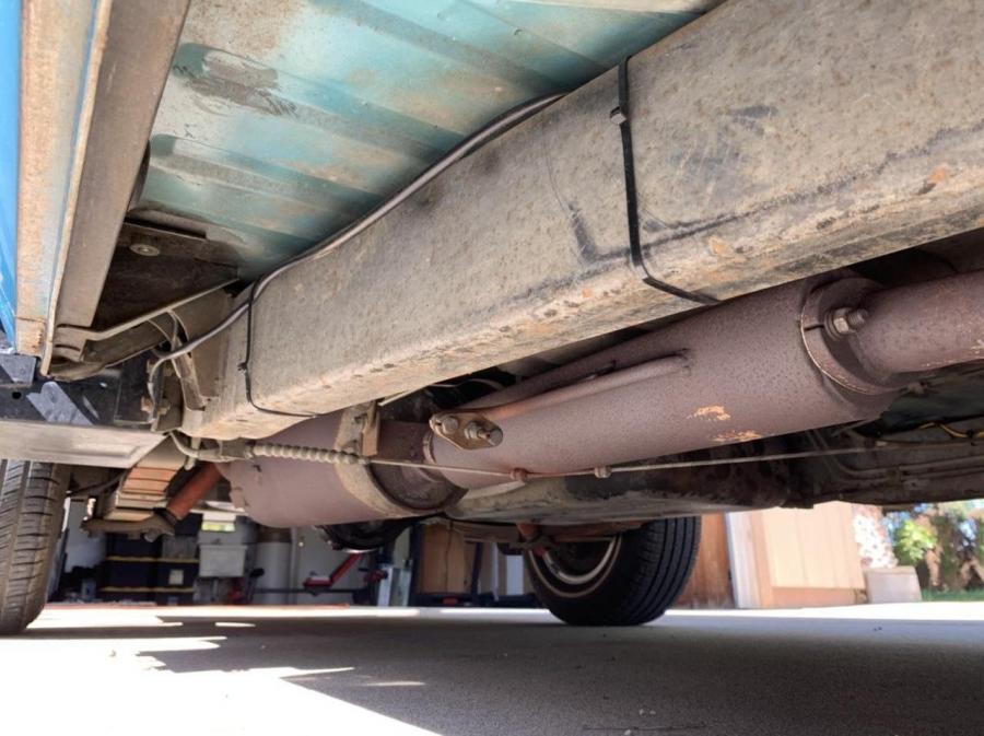 Днище и подвеска Mazda B1500 1974 года  (фото 80 из 111)